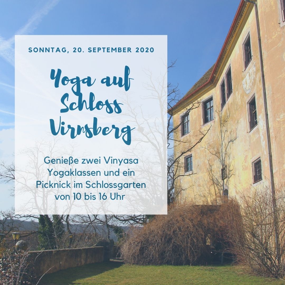 Yoga Event auf Schloss Virnsberg Yoga und Picknick auf Schloß Virnsberg
